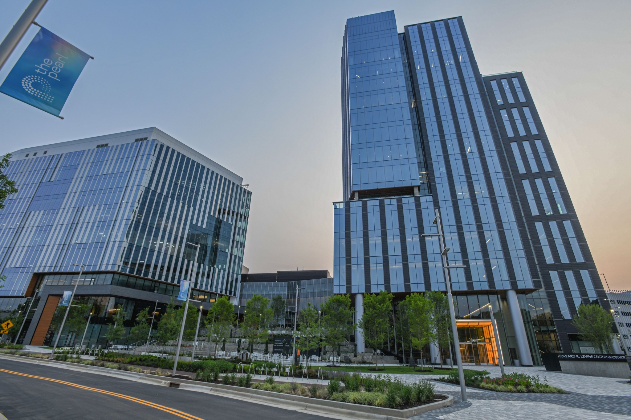 Exterior of The Pearl, Charlotte